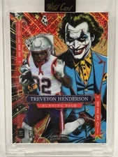 Trayveon Henderson RARE EXCLUSIVE JOKER RC 1/1 New England Patriots 1 Of 1