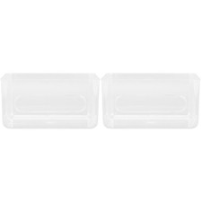 Transparent Tissue Box Holder Wall Mounted Reusable PP Tissue Dispenser