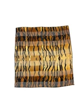 Tiger Print Sheer Scarf