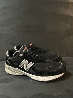 New Balance 990v3 Men s Size 11 Made In USA Black Grey Shoes Sneakers 