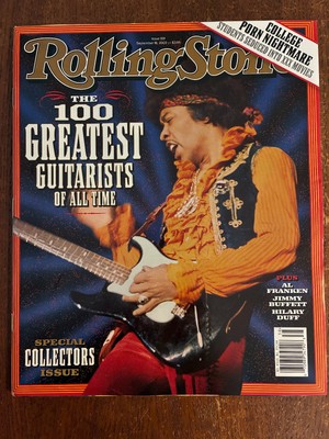 Rolling Stone # 931 Sept 18, 2003 -100 Greatest Guitarists of All Time -No Label