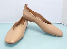 Naturalizer 27 Edit Carla women's flat shoes casual beige leather comfort New 6M