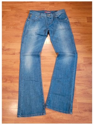 Vintage 2000s Miss Sixty Mid/Low rise Bootcut Faded Jeans