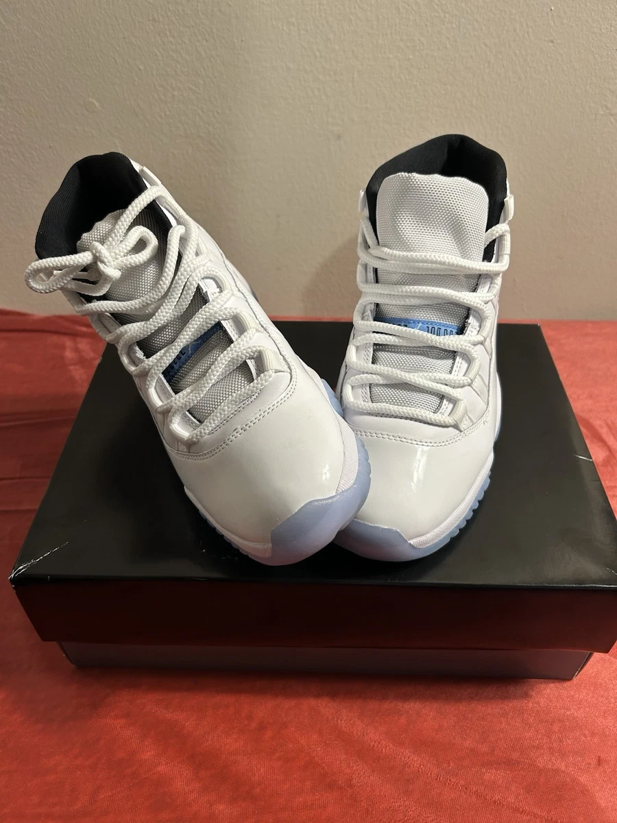 Preços baixos em Jordan 11 Retro 2024 Columbia / Legend Blue | eBay
