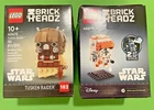 Lego Brick Heads, Star Wars Clone Commander Cody 40675 + Tusken Raider 40615