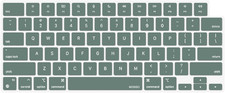 Keyboard Cover Skin Compatible with Macbook Air 15 Inch M3 A3114 M2 A2941/Air 13