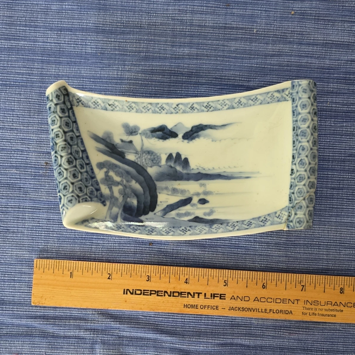 Porcelain & Pottery Japanese Antique Blue for sale | eBay
