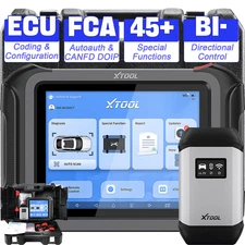 2025 XTOOL D9S AutoAuth Scanner Auto Diagnostic Scan Tool Topology E.CU Coding