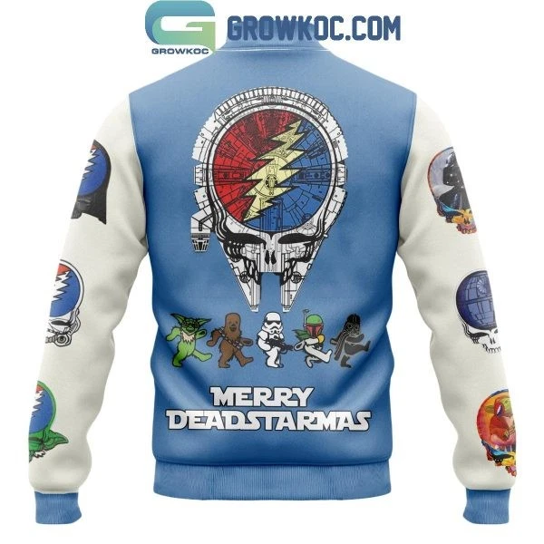 Star Wars x Grateful Dad Christmas Baseball Jacket