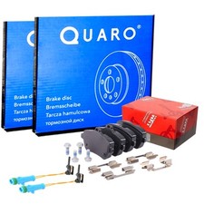 TRW Bremsbel&auml;ge WAKO + QUARO 320mm Bremsscheiben Satz Hinten f&uuml;r MERCEDES W222