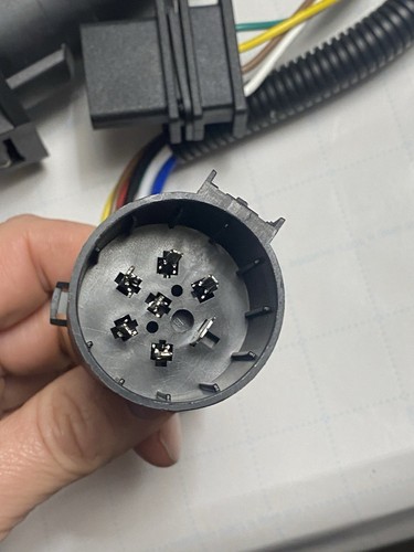 For Ford F150 F250 F350 F450 7-way RV blade 4-way flat trailer wiring connector - Picture 6 of 10