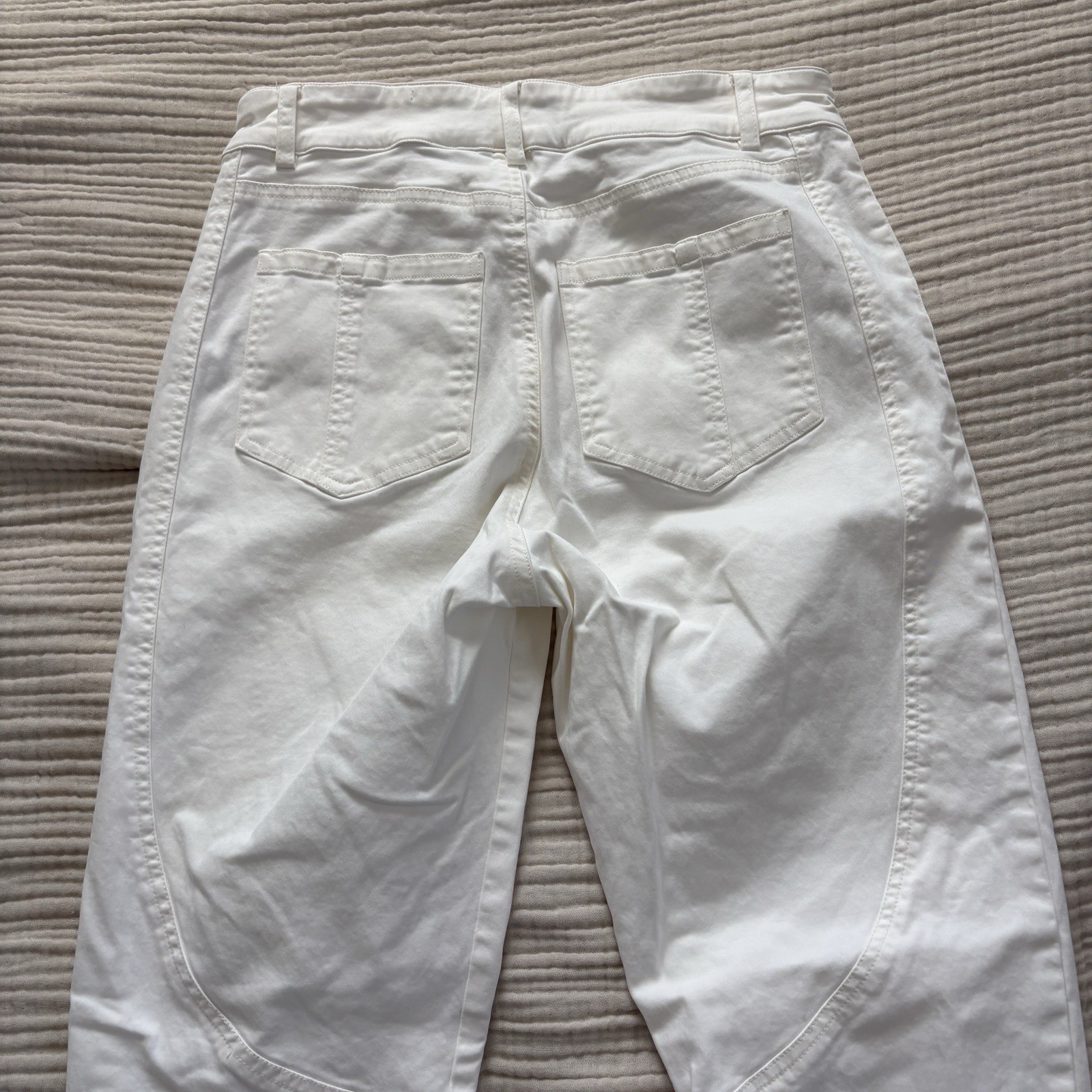 Peruvian Connection White Ryder Pants Skinny Wome… - image 6