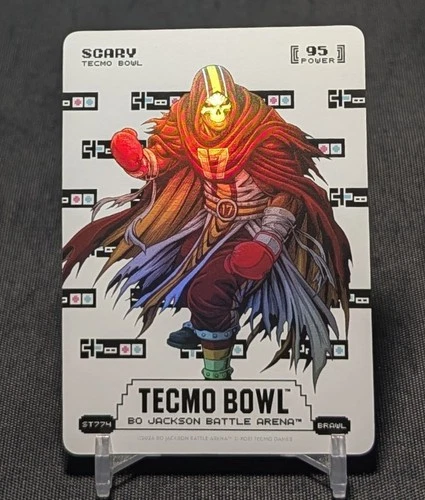 SCARY Terry Mclaurin Sore Thumb Battlefoil 26 Bo Jackson Battle Arena TECMO BOWL