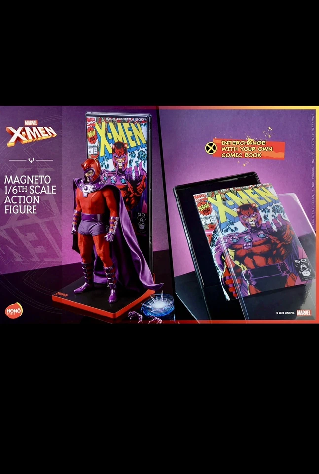 Hot Toys Hono Studios Marvel Comics Classic Magneto X-Men HS02 1/6 Sideshow - Изображение 4 из 4