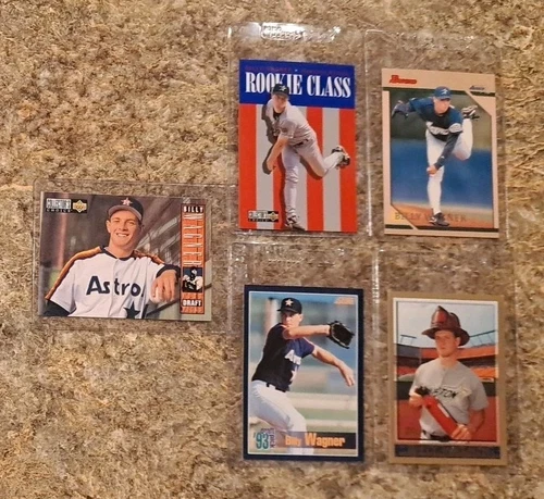 (5) Billy Wagner 1994 Upper Deck Rookie card RC Topps 1996 Score Mets Astros HOF