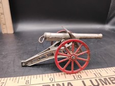 Vintage Barclay Manoil Dimestore Toy Cast Lead Cannon