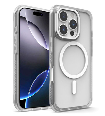 Hülle für iPhone 17 Pro Max 16 15 14 13 Magnet Klar Stoßfest MagSafe Cover
