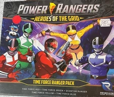 Time Force Ranger Pack NEW FACTORY SEALED expansion to Heroes of the Grid