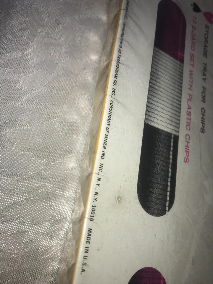 NOS Rare 1966 TRANSOGRAM 5010 Vintage POKER KEENO Playing CARD Bingo GAME Sealed - Image 3 of 4