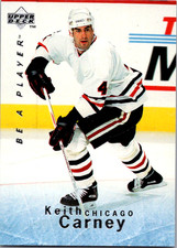 1996 Upper Deck Keith Carney Chicago Blackhawks #9
