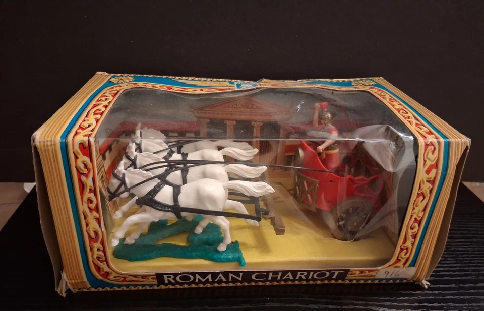 CARRO ROMANO TIMPO 1ª VERSIÓN EN CAJA MUY BONITO, Nº 1800 Foto 3 de 4