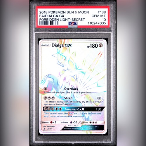 Dialga-GX graded PSA 10 for sale on eBay