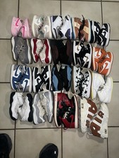 Lot Of 19 Pairs Of Toddler Shoes. Jordan's, Nikes 4C - 13.5C