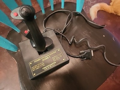 Vintage Thrustmaster Joystick Flight Control System Mark 1