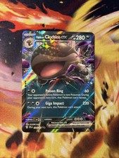 Pokémon TCG Paldean Clodsire EX Holo Rare Card Journey Together 94/159