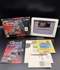 Contra III The Alien Wars SNES Super Nintendo CIB Complete Tested & Working