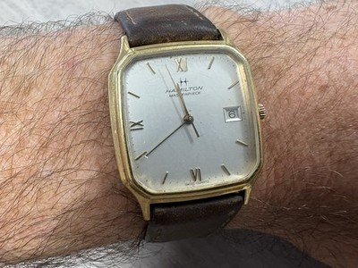 Hamilton Masterpiece Armbanduhr Quartz Vintage Uhr