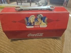 Vintage 90’s Coca Cola Tin Tool Lunch Toy Box Wrench Handle Collectible Storage