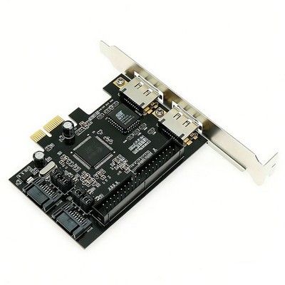 PCIe IDE Controller Card (2 Ports) + SATA Or eSATA (2 Ports)