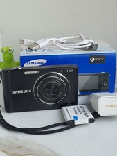 Compact Camera Samsung ST 76 16.1MP Black Digital Camera Tested Work