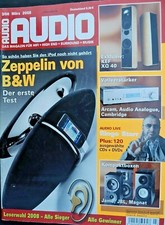 AUDIO 3/08, INTERVIEW RINGO STARR B&W ZEPPELIN, AUDIONET PRE G2 ,MAX,ORTOFON 2M