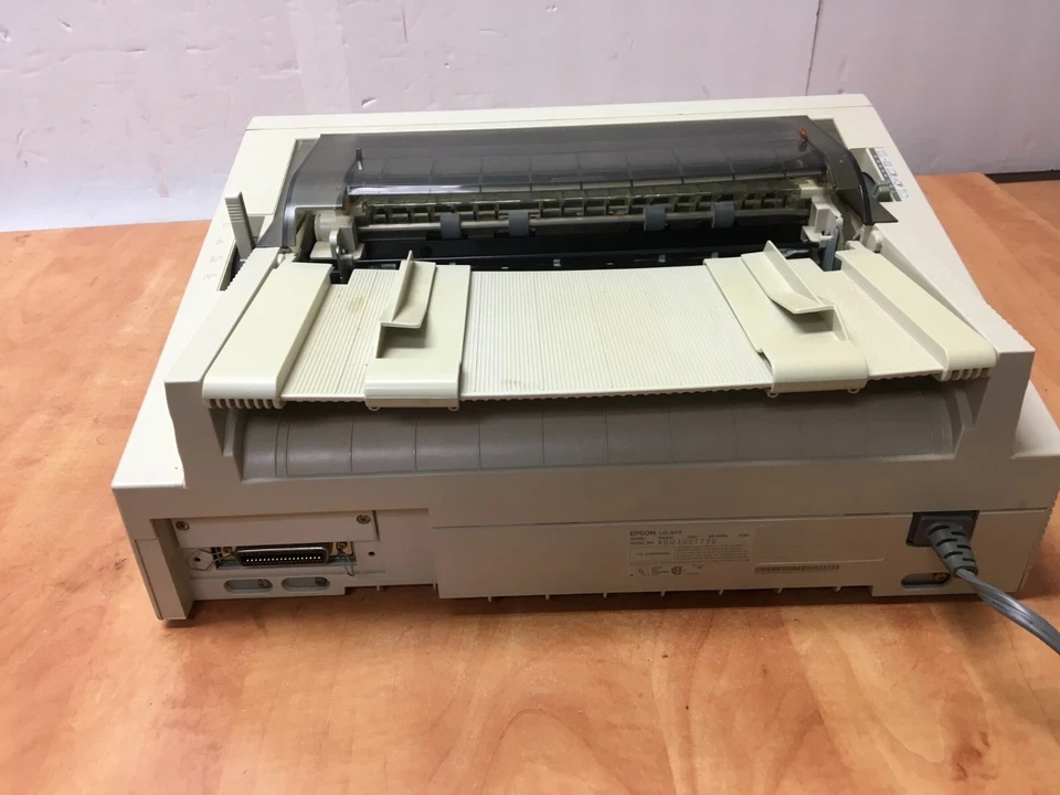 Epson LQ-870 Standard Dot Matrix Printer limited testing selling for parts - Image 3 of 4