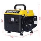Outdoor Generator Low Noise Gas Powered Portable Generator For Home Use