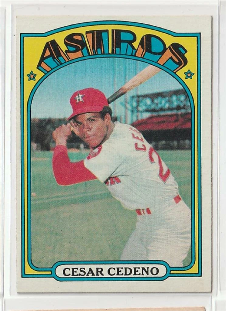 Cesar Cedeno trading card