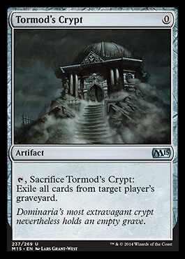 Tormod's Crypt X (4) Magic 2015 MTG Ex/NM (RG) 4RCards