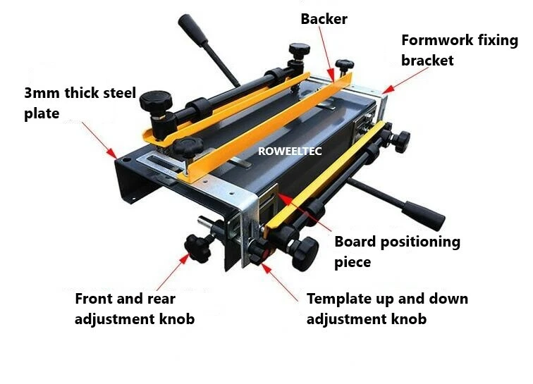 24" 60CM Dovetail Jig Porter Cable Machine Wood Cabinet Woodworking Tool b - Image 3 of 4