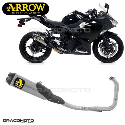 KAWASAKI NINJA 400 2018-2021 Full exhaust ARROW WORKS Titanium RC TT EVO CPT CC