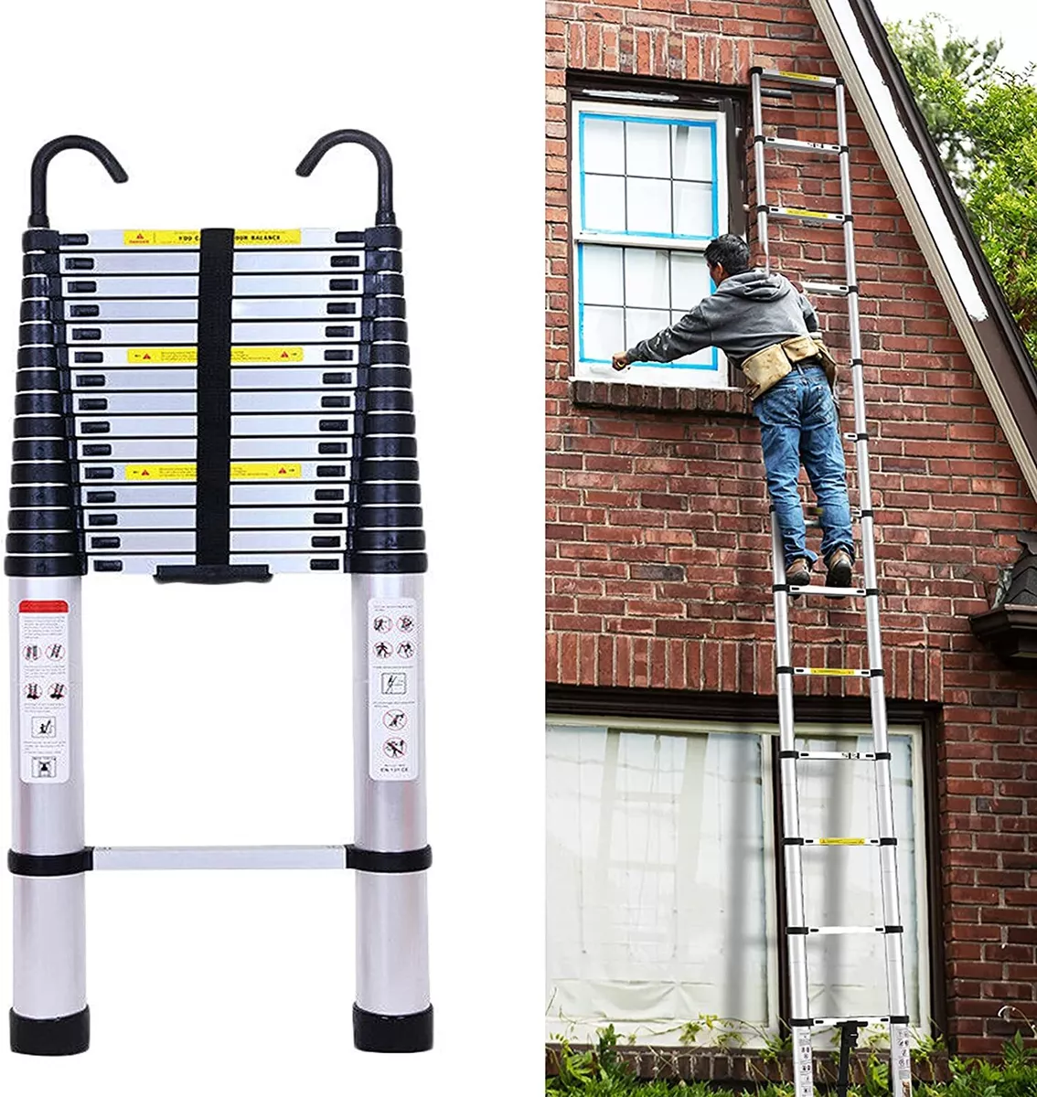 Telescopic ladder 10 meter deals