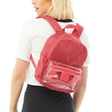 Adidas Originals Backpack Power Pink Zip Small Bag Retro Trefoil