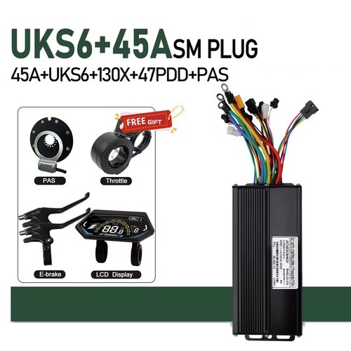 45A 36V 48V 52V E-bike 3 Mode Sine Wave Controller for 1000W-2000W w/LCD Display - Picture 31 of 34