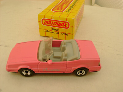 matchbox pink cadillac