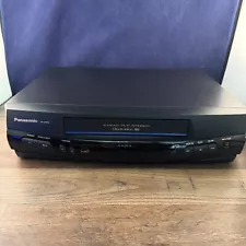 Panasonic PV-8450 Blue Line VCR 4-Head HiFi VHS Player/Recorder Tested Blueline