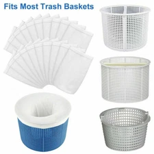 10-100Pcs Pool Skimmer Socks Filter Replacement Savers for Basket Swimming Pools