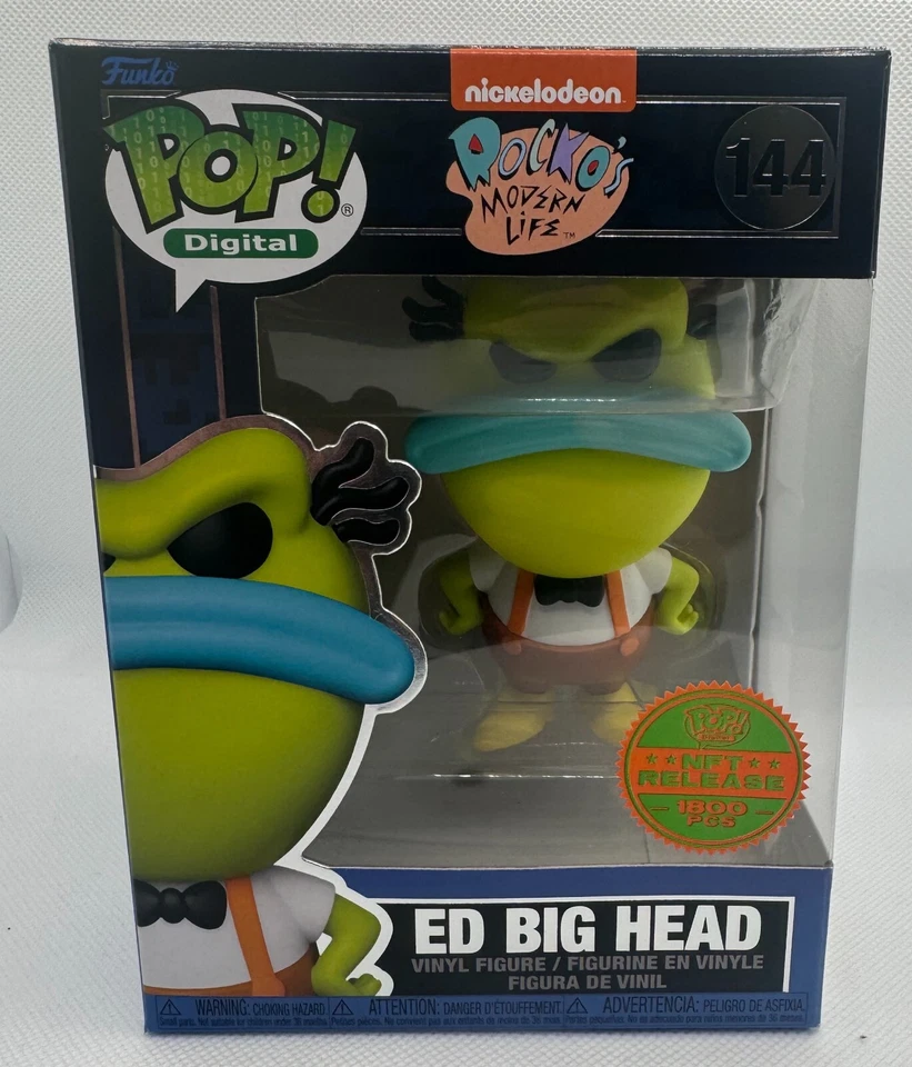 Digital Funko Pop ED BIG HEAD Nickelodeon