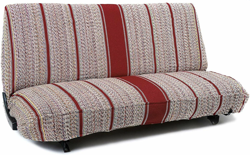 Cubierta de asiento universal con manta de sillín para asientos de banco de camiones y automóviles VARIOS COLORES Foto 4 de 4