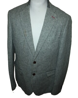 Montague Burton Tweed Herren Sakko ca. Gr M 2-Knopf mit Flecken